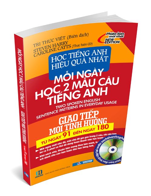 Mỗi Ngày Học 2 Mẫu Câu Tiếng Anh - Giao Tiếp Mọi Tình Huống (Từ Ngày 91 Đến Ngày 180)