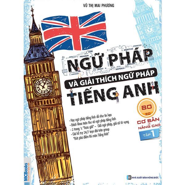 Ngữ Pháp Và Giải Thích Ngữ Pháp Tiếng Anh Cơ Bản Và Nâng Cao - Tập 1