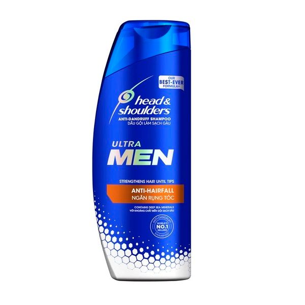 Dầu Gội Head & Shoulders Ultra Men Anti-Hairfall Ngăn Rụng Tóc Dầu Gội Làm Sạch Gầu 170ml