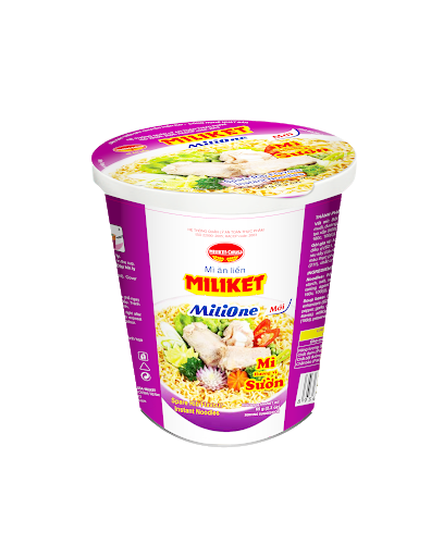 Mì Ly Sườn Đặc Biệt - Miliket - Colusa - Milione - 65gr