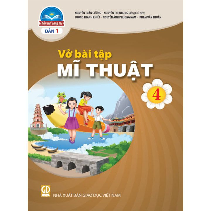  Vở Bài Tập Mĩ Thuật 4 - Bản 1 - Chân Trời Sáng Tạo 