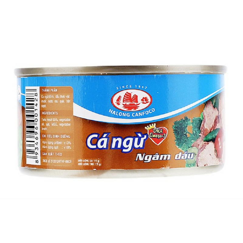 Cá ngừ ngâm dầu Hạ Long 175g
