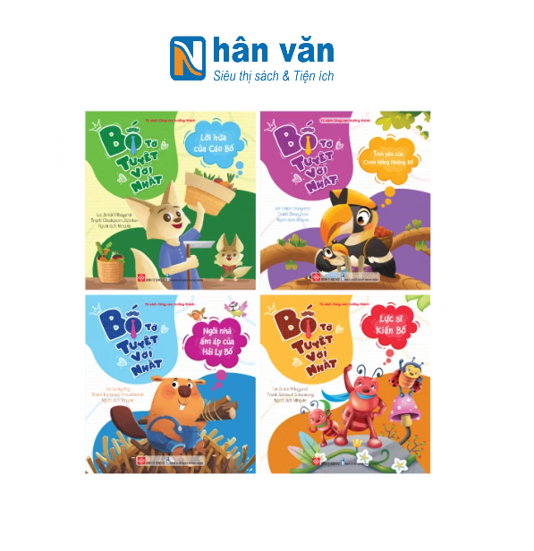 Combo 4 tập - Bố tớ tuyệt vời nhất