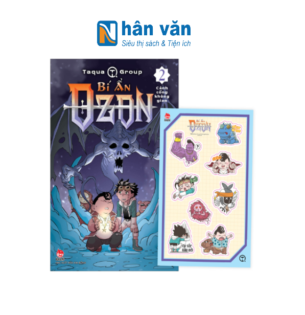  Bí Ẩn Ozon - Tập 2 - Cánh Cửa Không Gian - Tặng Kèm Bảng Stikcer 