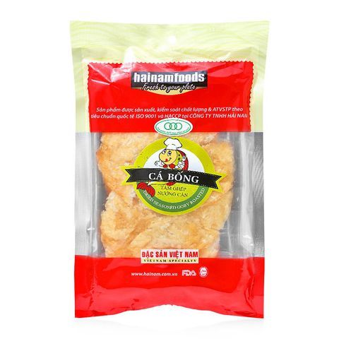Cá Bống Khô Tẩm Ghép Nướng Cán Oval - HaiNamFoods - 70g