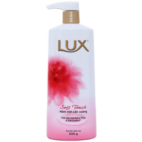  LUX sữa tắm mềm mịn Soft Touch 530g/12 