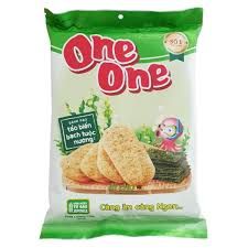 Bánh Gạo One One Tảo Biển Bạch Tuột Nướng - 104g