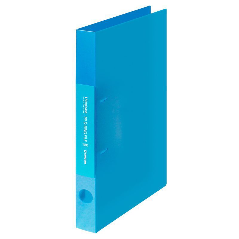 Bìa còng chữ D Kingjim A4 691T GSV-Blue