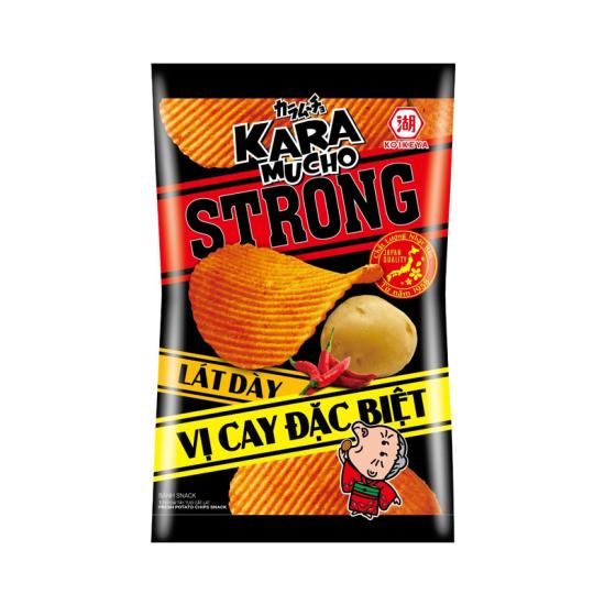 Snack khoai tây Karamucho Strong cay đặc biệt 80g