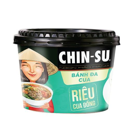  Bánh Đa Cua Chin-Su Riêu Cua Đồng - Tô 135g 