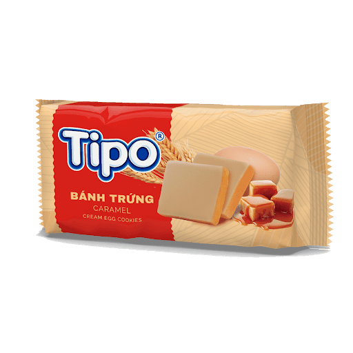 TIPO Bánh Trứng CARAMEL - 60g
