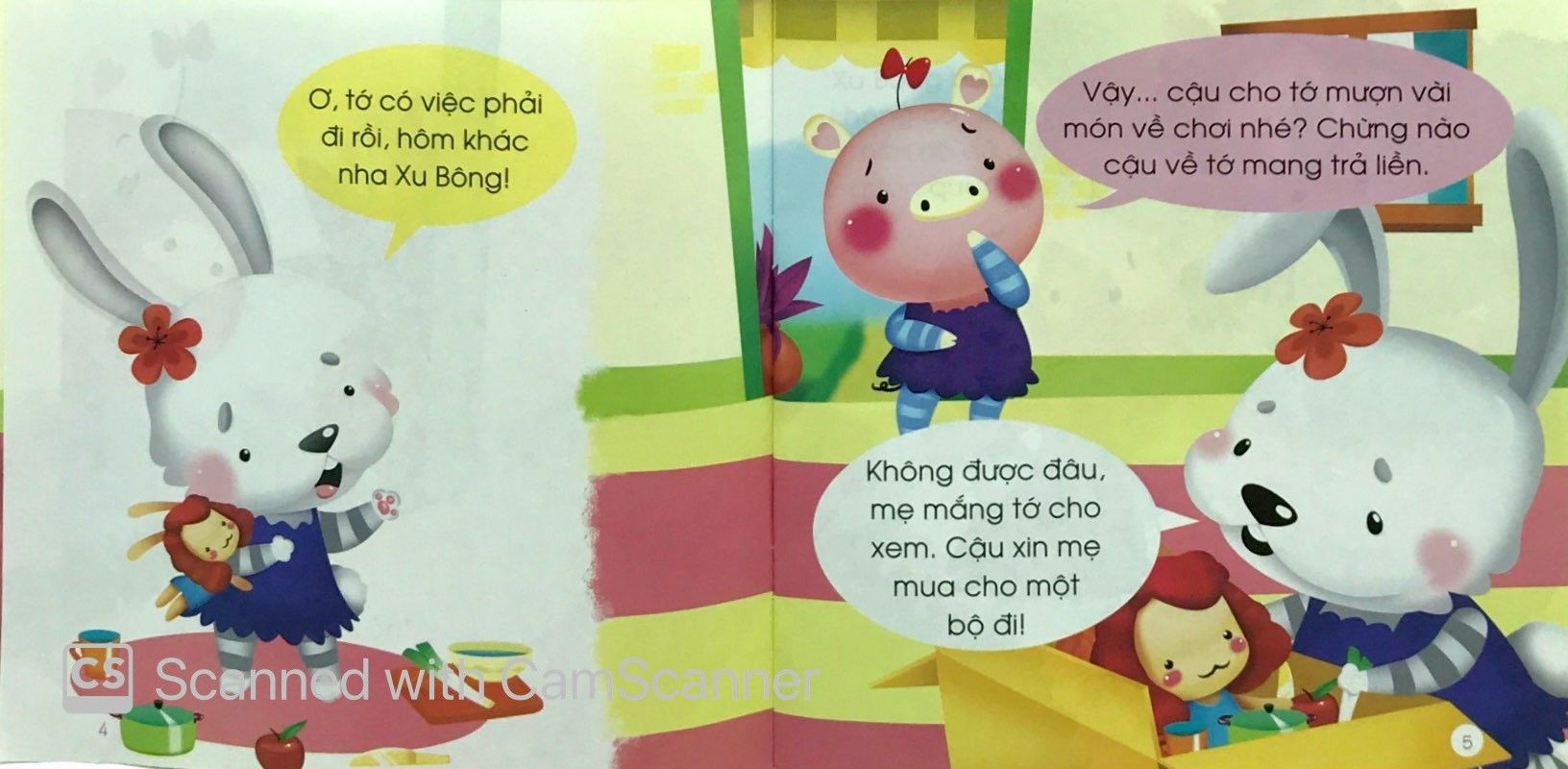 Chuyện Của Xu Bông - Đồ Chơi Của Mèo Cam