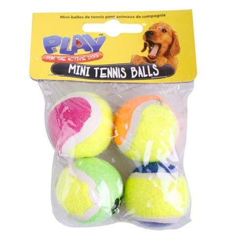  Bóng Tennis Mini Đồ Chơi Cho Chó Mèo Bộ 4 Quả - PA2173 - Uncle Bills 