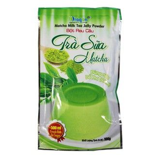 Bột rau câu trà sữa matcha*6