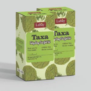 Bánh Cookies Trà Xanh Taxa - LaBay - 140g
