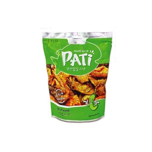 Snack Da Cá - Vị Ớt Xanh - 50g - Pati