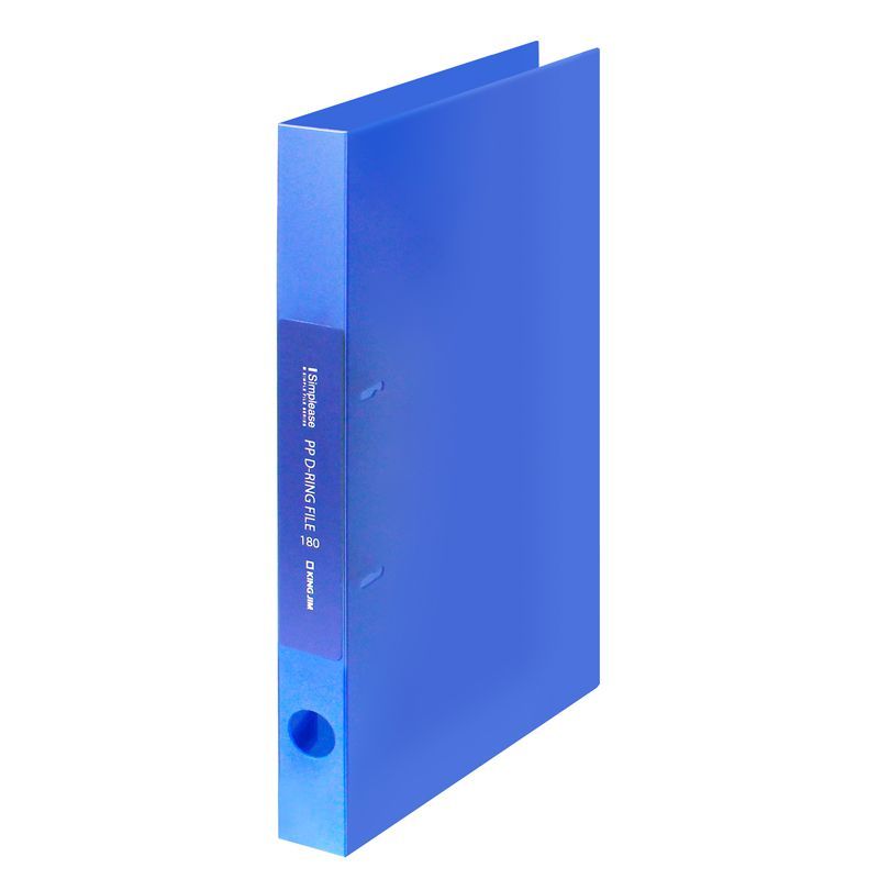 Bìa còng chữ D Kigjim A4 691TGSV-Blue