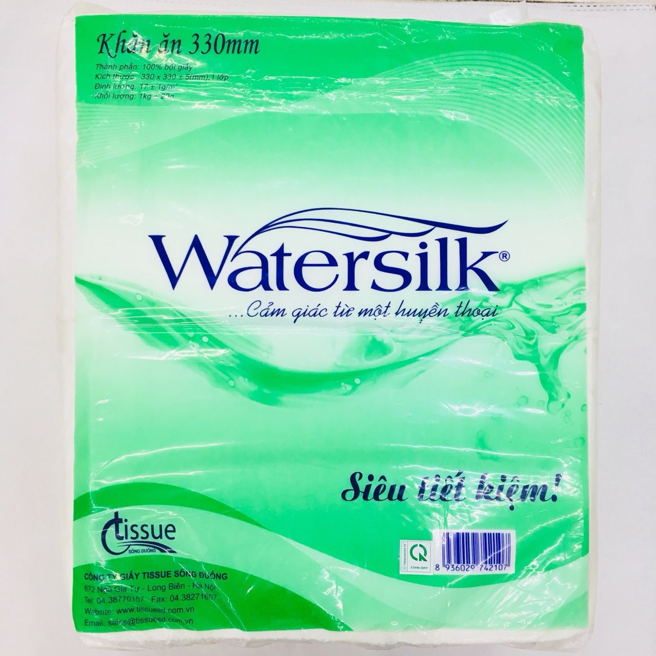 Khăn ăn đóng cân Watersilk K330