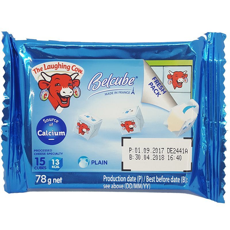 Phô mai Belcube vị sữa 78gr*30