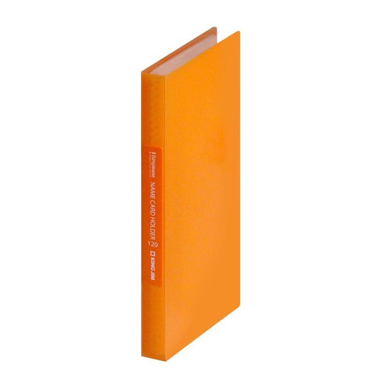 KJ120049-Sổ danh thiếp 212-120TGSV orange