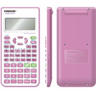 Máy tính Vinacal 680EX Plus-hồng