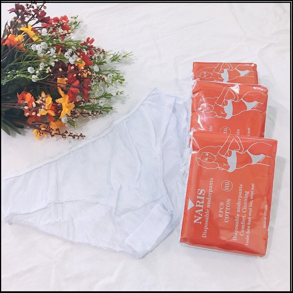 Quần lót Cotton Dùng 1 Lần - Naris - Size XL