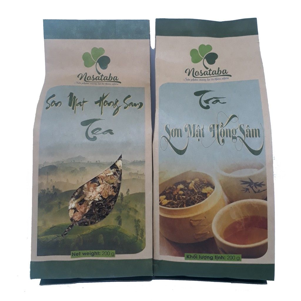  Trà sơn mật-hồng sâm 200g 