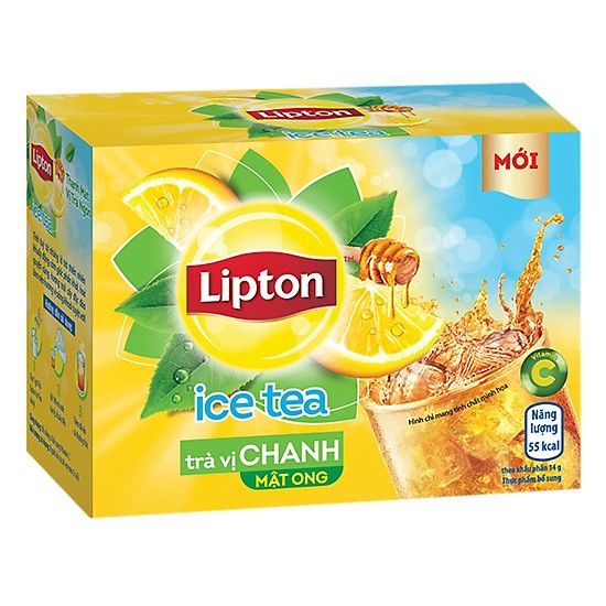 Lipton Ice Tea Chanh Mật Ong - 14gr x 16Gói