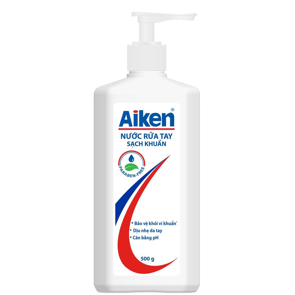 Nước Rửa Tay Sạch Khuẩn - Aiken - 500g