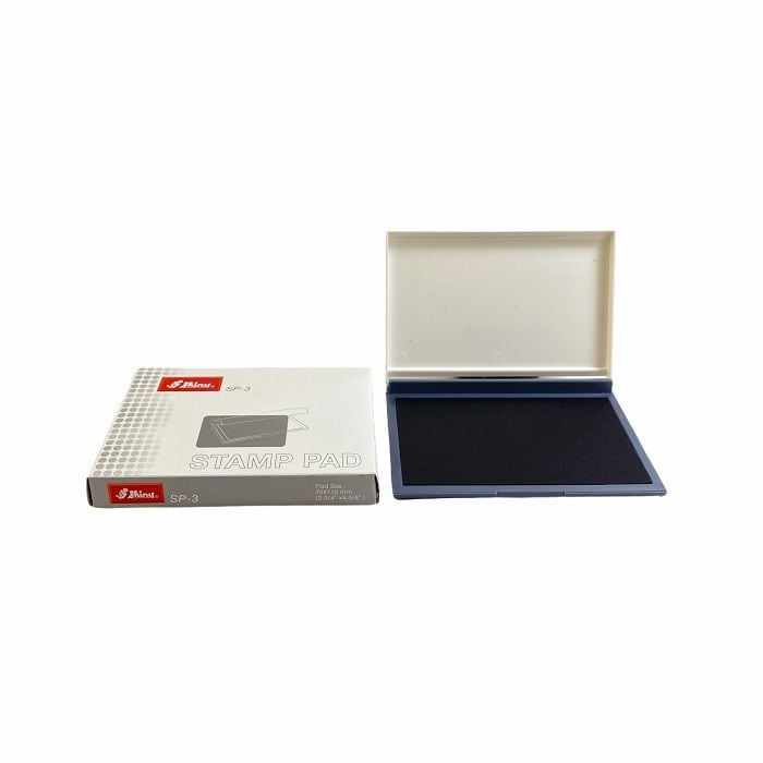 Tăm Bông Đen Cho Con Dấu - 7x11 cm - SP-3 - Shiny