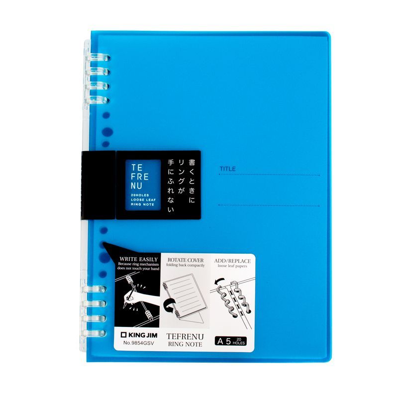 Bìa ghi chép 9854GSV -Light Blue