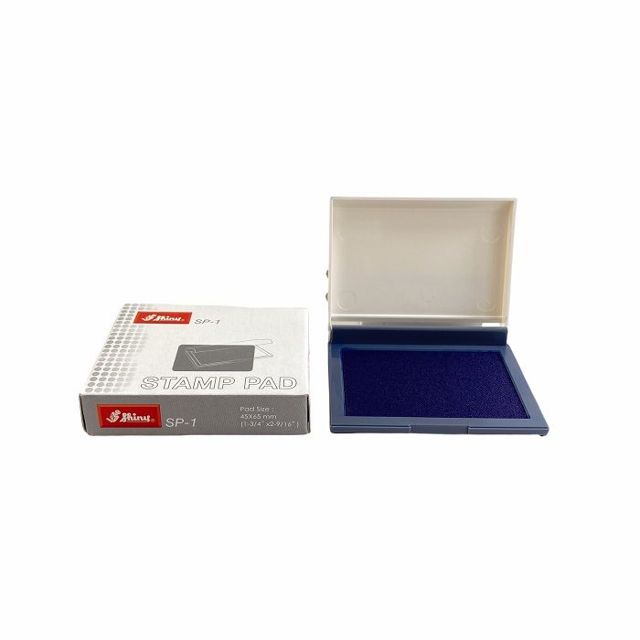 Tăm Bông Xanh Cho Con Dấu - 4.5x6.5 cm - SP-1 - Shiny