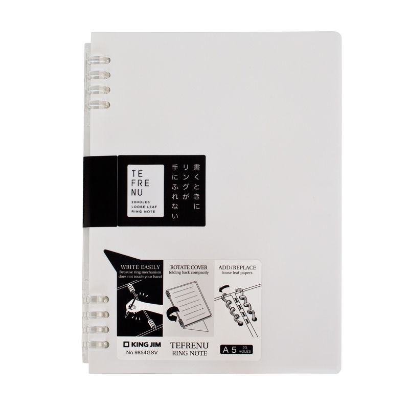 Bìa ghi chép Kimjim 9854GSV-White
