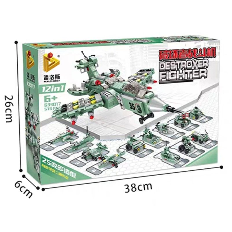 633017-Bộ lắp ráp 12 trong 1