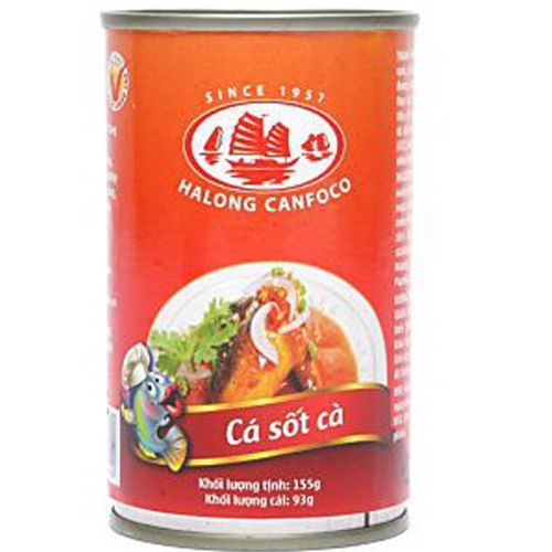 Cá Sốt Cà - Hạ Long Canfoco - 155g/Khối Lượng Cái 93g