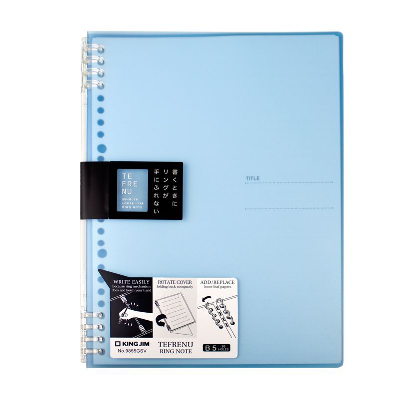 Bìa ghi chép 9855GSV-Blue
