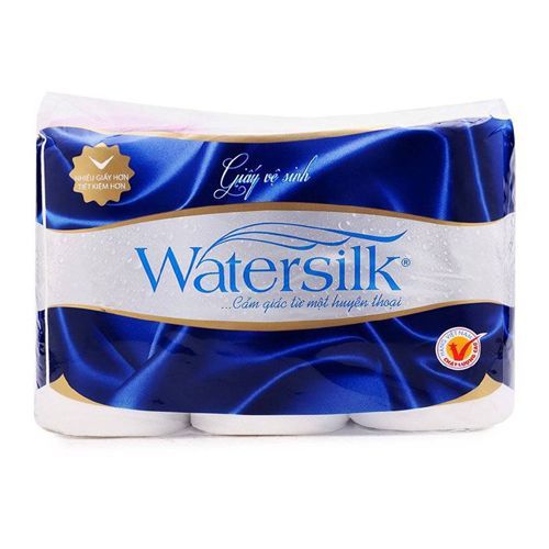 Giấy Vệ Sinh Watersilk 12 cuộn 2 lớp