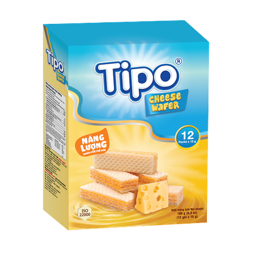 Bánh Kem Xốp Phô Mai Tipo - Hộp 180g