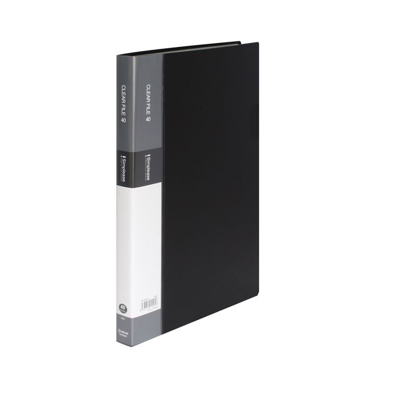 KJN0103080012-File lá 136-40GSV-A4S-40pockets-Black