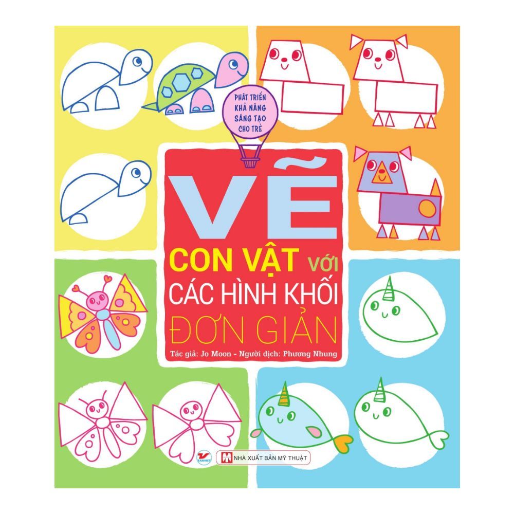 Vẽ Con Vật Với Các Hình Khối Đơn Giản