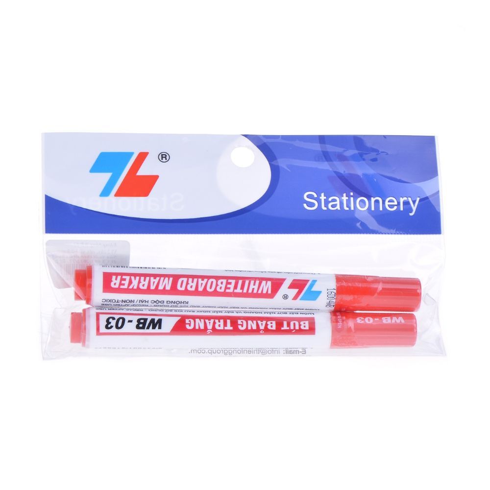 Bút lông bảng WB-03 Vĩ 2 Đỏ