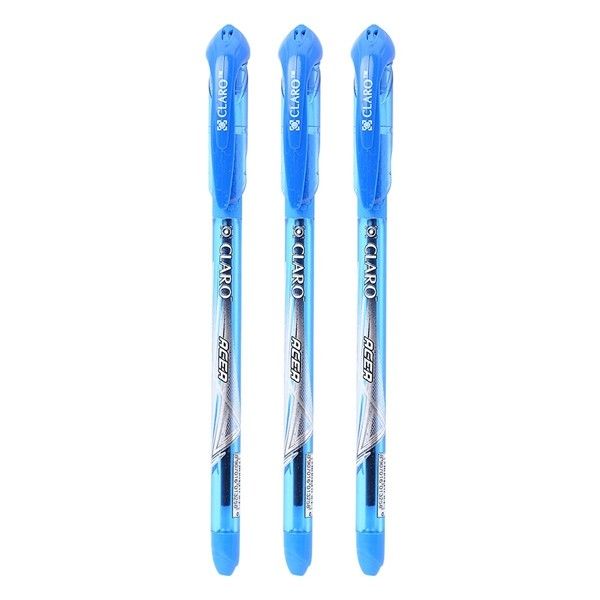 Vỉ 3 Cây Bút Bi CLARO ACER 0.7mm CL-1914 - Xanh