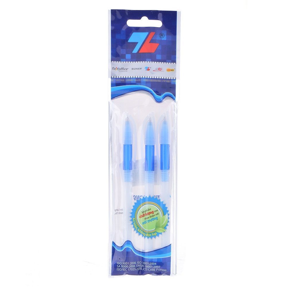Vỉ 3 Cây Bút Bi Thiên Long TL-034