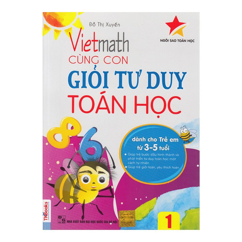 Vietmath - Cùng Con Giỏi Tư Duy Toán Học - Tập 1