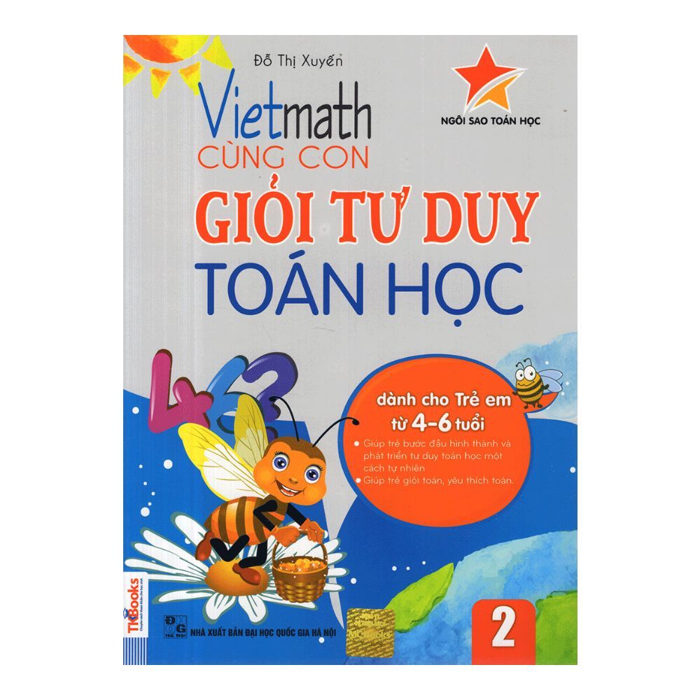 Vietmath - Cùng Con Giỏi Tư Duy Toán Học - Tập 2