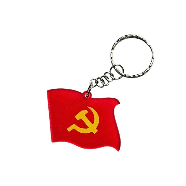 Móc Khóa Cờ Đảng - Kèm Móc