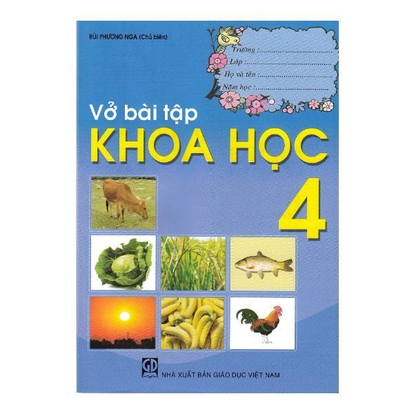 Vở Bài Tập Khoa Học Lớp 4
