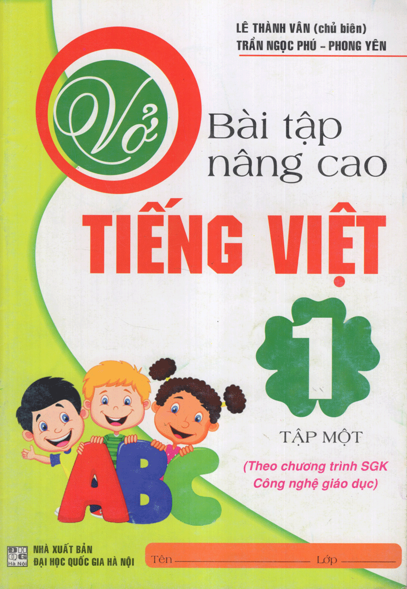 Vở Bài Tập Nâng Cao Tiếng Việt 1 - Tập 1