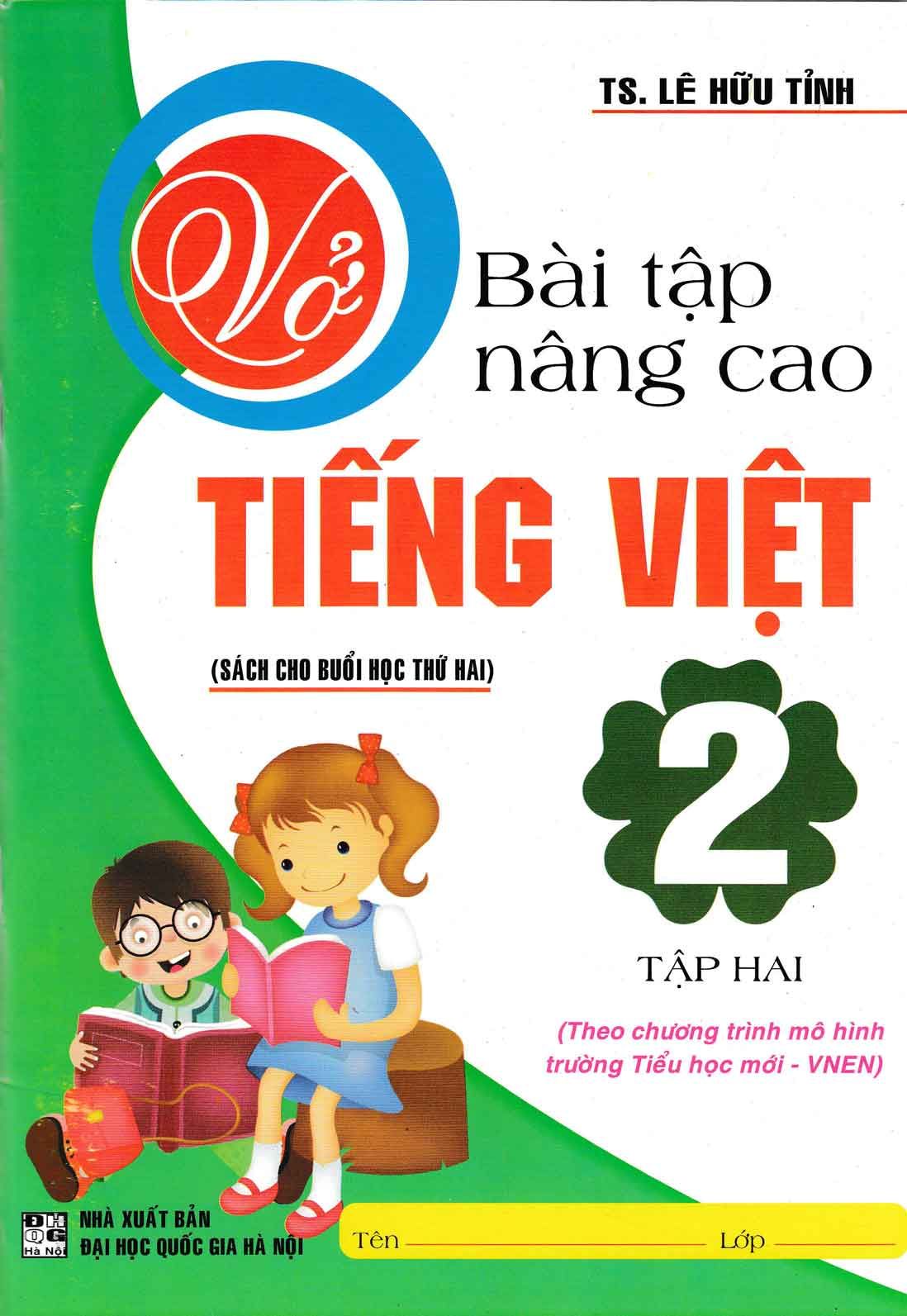 Vở Bài Tập Nâng Cao Tiếng Việt Lớp 2 (Tập 2)