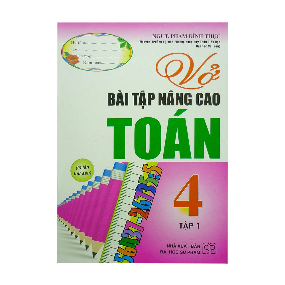 Vở Bài Tập Nâng Cao Toán 4 - Tập 1
